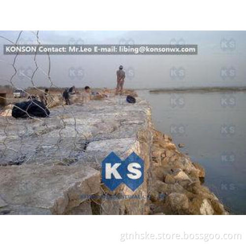 Customized Hexagonal Wire Netting Coated Polyethylene PE Ga